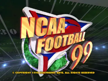 NCAA Football 99 (US) screen shot title